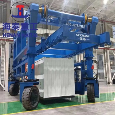 55 Ton Straddle Crane Designed for UAE Port Requirements