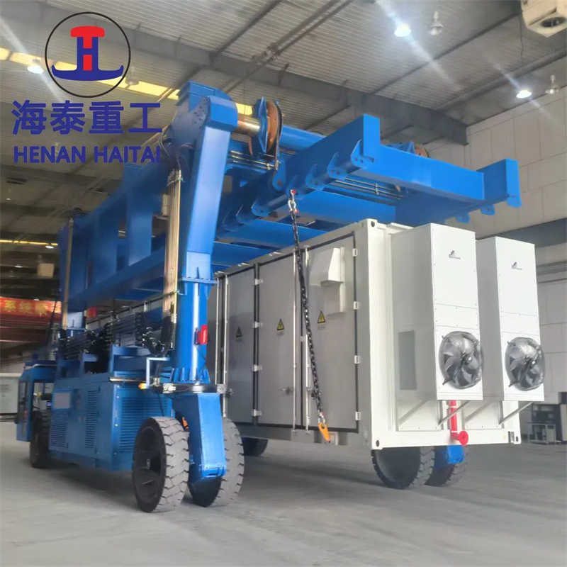 Shipping Container Straddle Carrier Crane 30 Ton 40 Ton Price