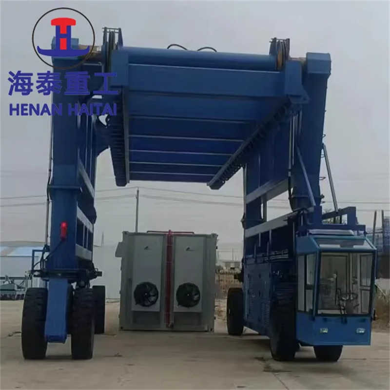 Shipping Container Straddle Carrier Crane 30 Ton 40 Ton Price