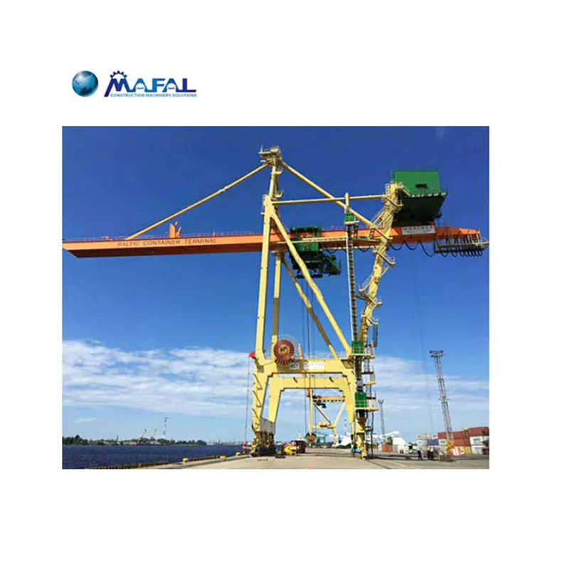 China Manufacturer Supply Rail Mounted Gantry Crane for Cargo Handling