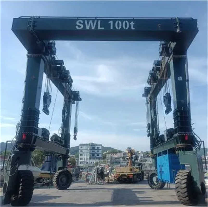 Heavy Capacity Boat Hoist System | 80ton 160ton 320ton Mobile Marine Crane
