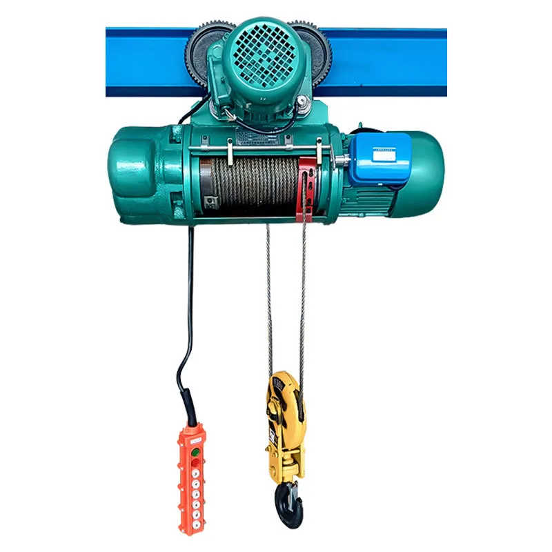 220V/380V 1 Ton Electric Wire Rope Hoist – Heavy Duty Industrial Lifting