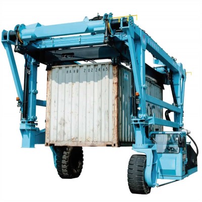 Automated Straddle Carrier Crane for Smart Terminal Operations