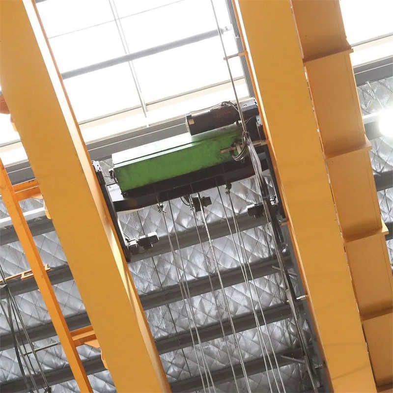 Low Noise 5T-31.5M Double Beam Crane for Shipbuilding Industry Applications