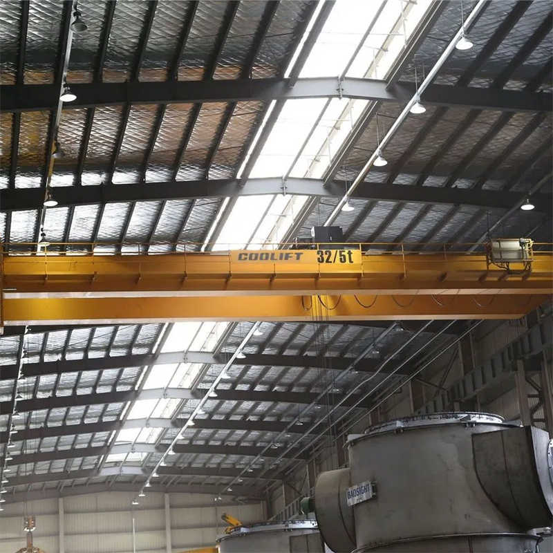 Green Energy 5T Electric Double Beam Crane with Regenerative Braking System