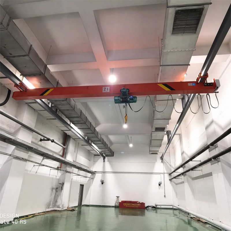 3-10 Ton Single Girder Foundry Crane - Heat-Resistant for Metalworking Plants