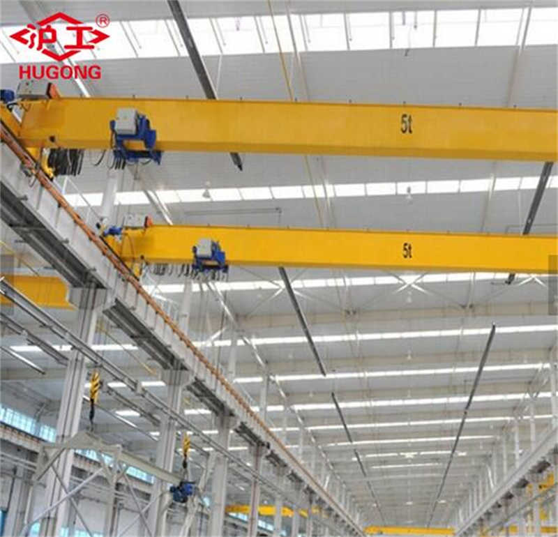 LX Type 3t Single Girder Bridge Crane – Compact Design with End Carriage