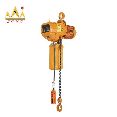 SY Series Electric Chain Hoist with Manual Hook - 1T/2T/3T Workshop Solution