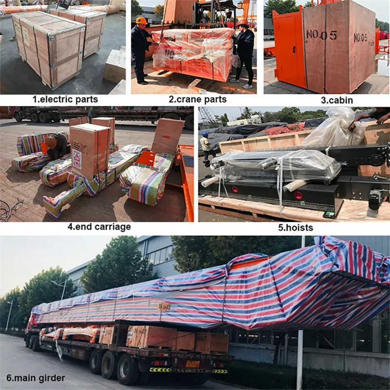 1-20Ton Single Girder Overhead Bridge Crane - Workshop & Factory Direct Supply