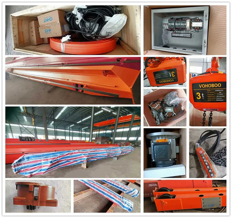 1-20Ton Single Girder Overhead Bridge Crane - Workshop & Factory Direct Supply