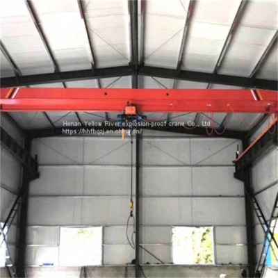 Flameproof Electric Single Girder Crane for Chemical & Oil Industries