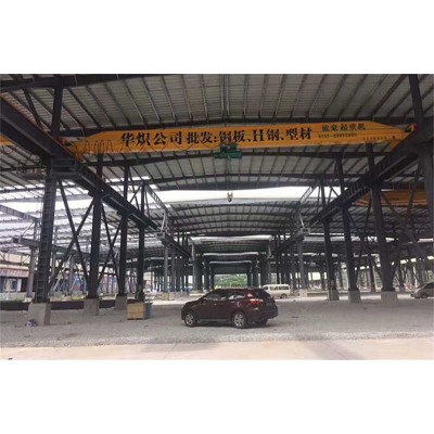 Electric Single Beam Bridge Crane with Hoist for Efficient Material Handling