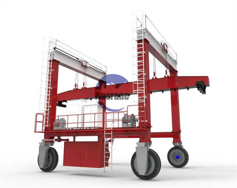Port RTG Crane with Advanced Automation – Rubber Tyre Container Handler