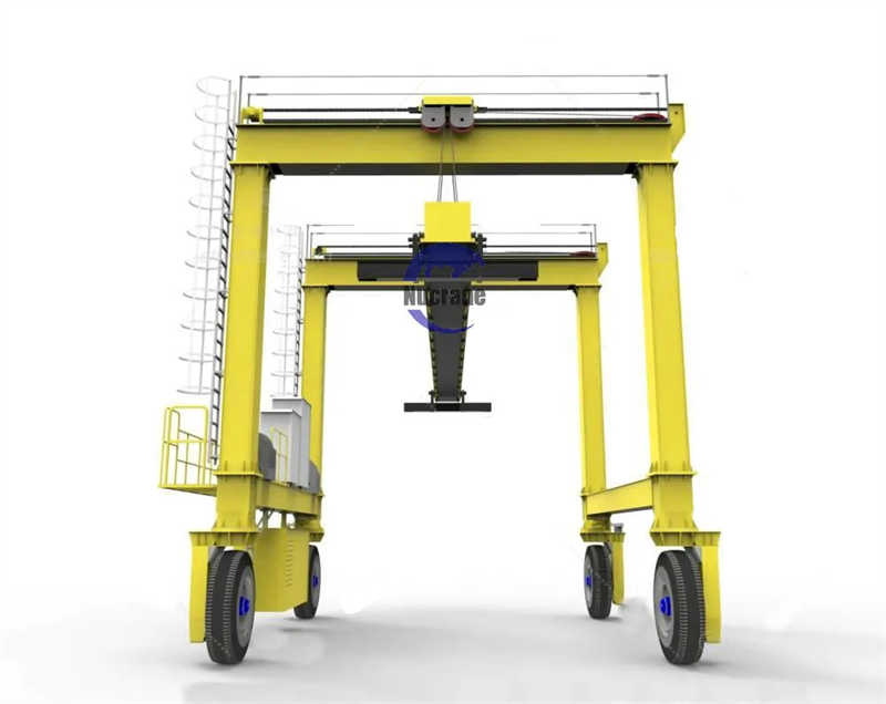 Port RTG Crane with Advanced Automation – Rubber Tyre Container Handler
