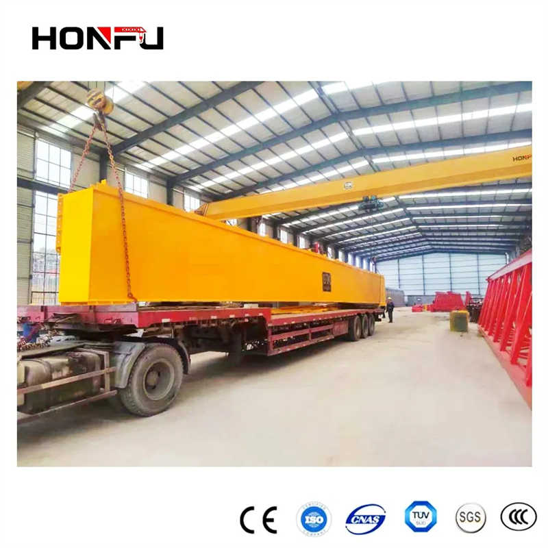 Electric Double Girder Overhead Crane with Remote Control & Safety Features