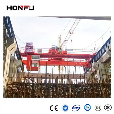 Heavy Duty Double Girder Overhead Crane for Steel Mills & Foundries