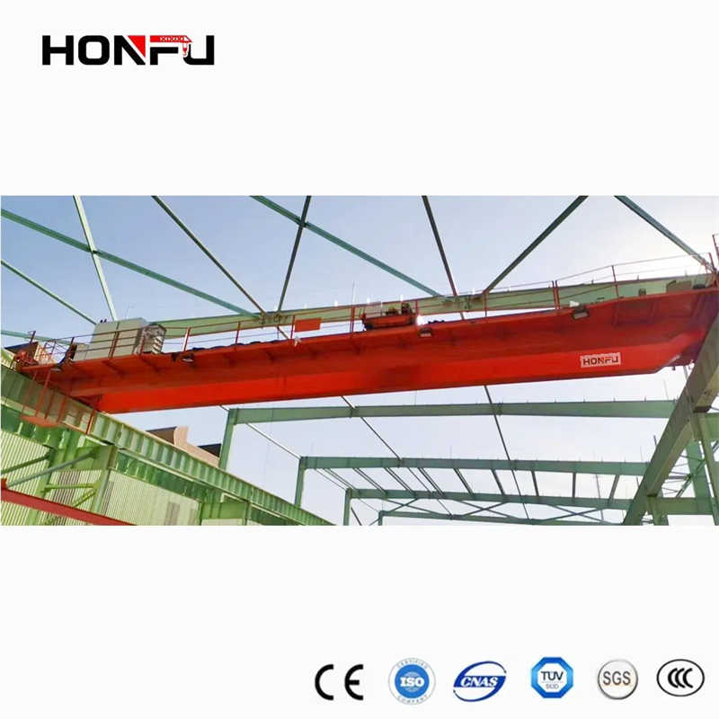 Heavy Duty Double Girder Overhead Crane for Steel Mills & Foundries