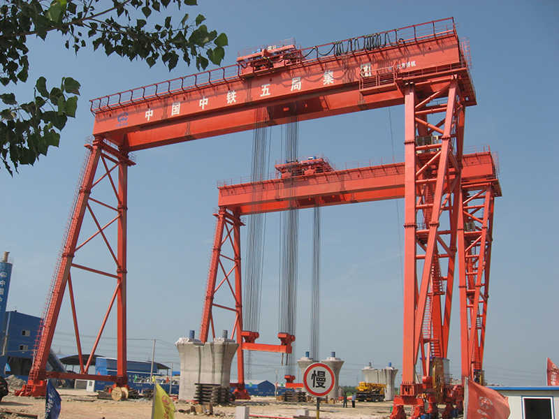 Wide-Span Rail-Mounted Gantry Crane for Dense Stacking Operations