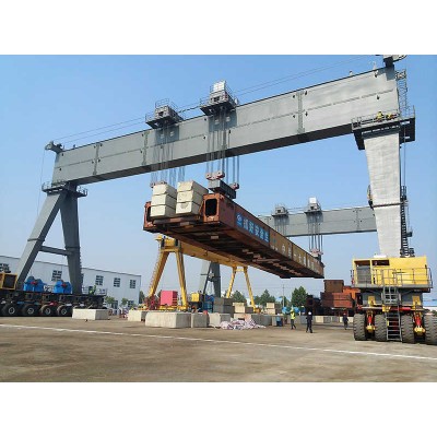 Double-Trolley RMG Crane for Faster Container Loading/Unloading
