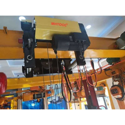 0.63t European Electric Wire Rope Hoist Used in Monorail Crane