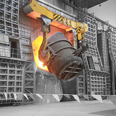 Heat-Resistant Double Beam Bridge Crane - For Metallurgical Applications