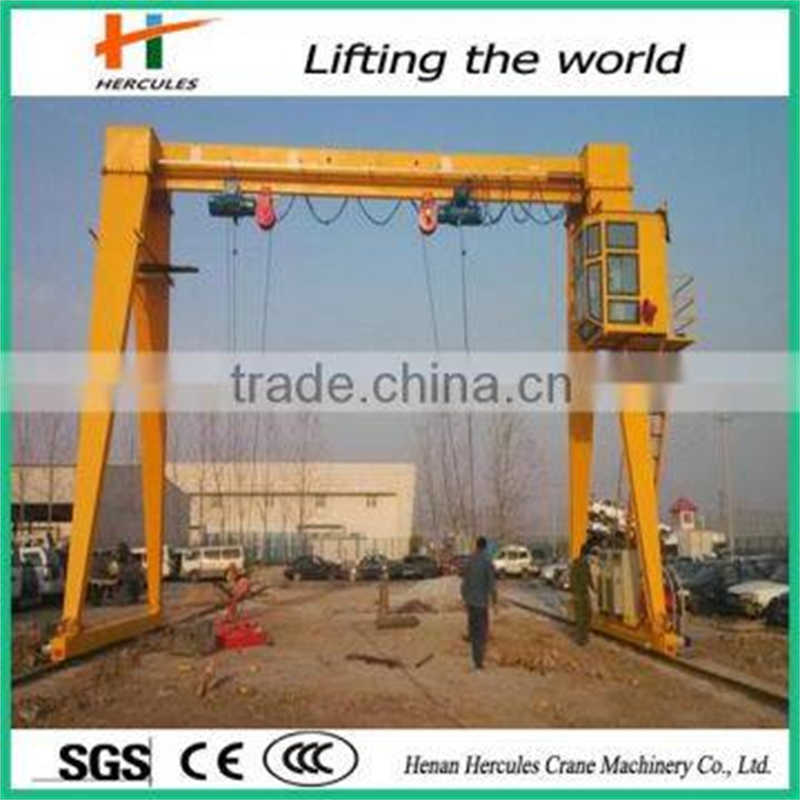 Light to Medium Duty MH Gantry Crane with Single Girder