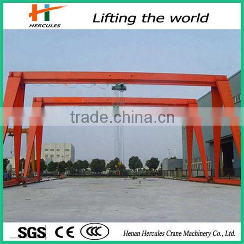 Light to Medium Duty MH Gantry Crane with Single Girder