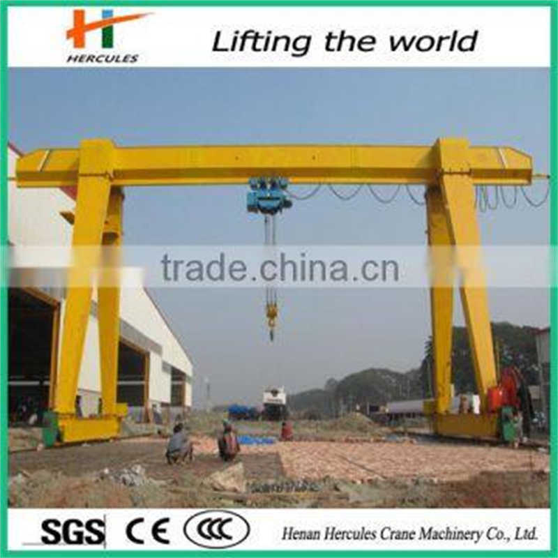 Light to Medium Duty MH Gantry Crane with Single Girder