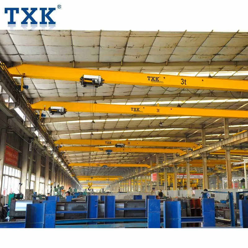 5-16 Ton Anti-Sway Single Girder Crane for Precision Assembly