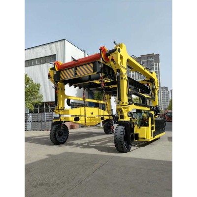 50T Straddle Carrier Crane with Lithium Battery Zero Emissions High Efficiency