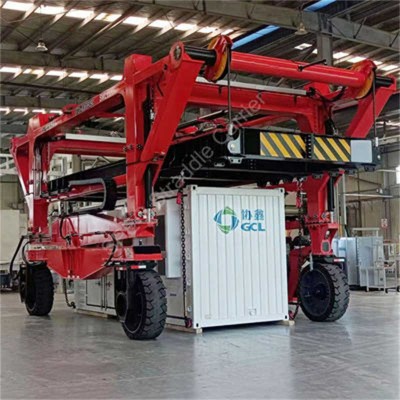 60T Electric Straddle Carrier Crane | Container Handling with Low Noise