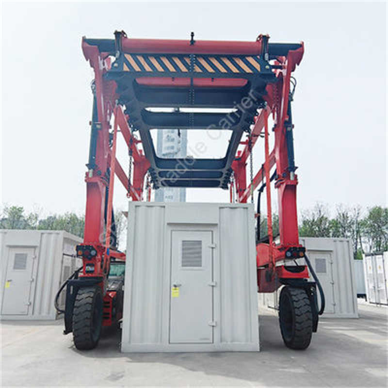 50T Straddle Carrier for Container Handling | Versatile & High Maneuverability