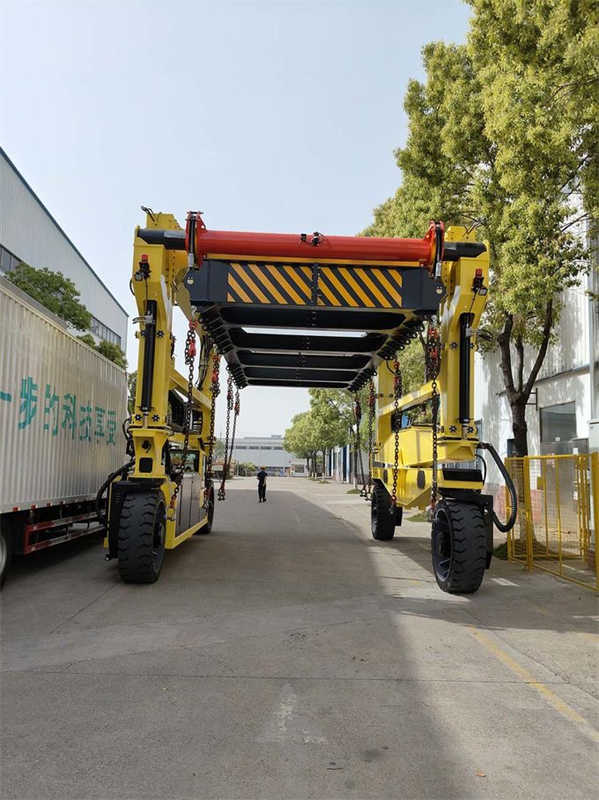 50T Straddle Carrier for Container Handling | Versatile & High Maneuverability