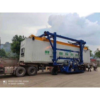 60T Mobile Gantry Crane for Precast Concrete Slab Installation