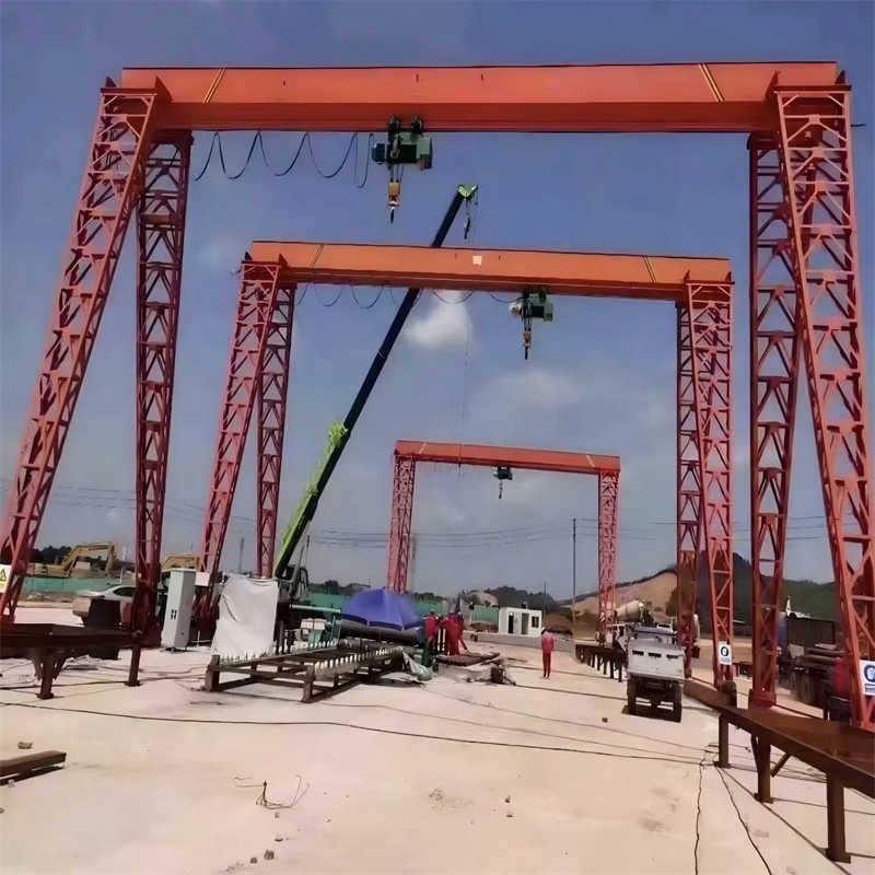 High-Speed Single Girder Gantry Crane | 20-60m/min for Production Efficiency