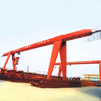 Outdoor Single Girder Gantry Crane | Weatherproof for Construction Sites