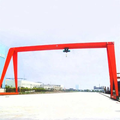Outdoor Single Girder Gantry Crane | Weatherproof for Construction Sites