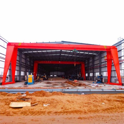 Smart Single Girder Gantry Crane | IoT Monitoring & Overload Protection