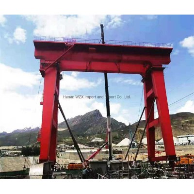 32t Main Hook + 5t Aux Hook Gantry Crane | Power Plant Special Design