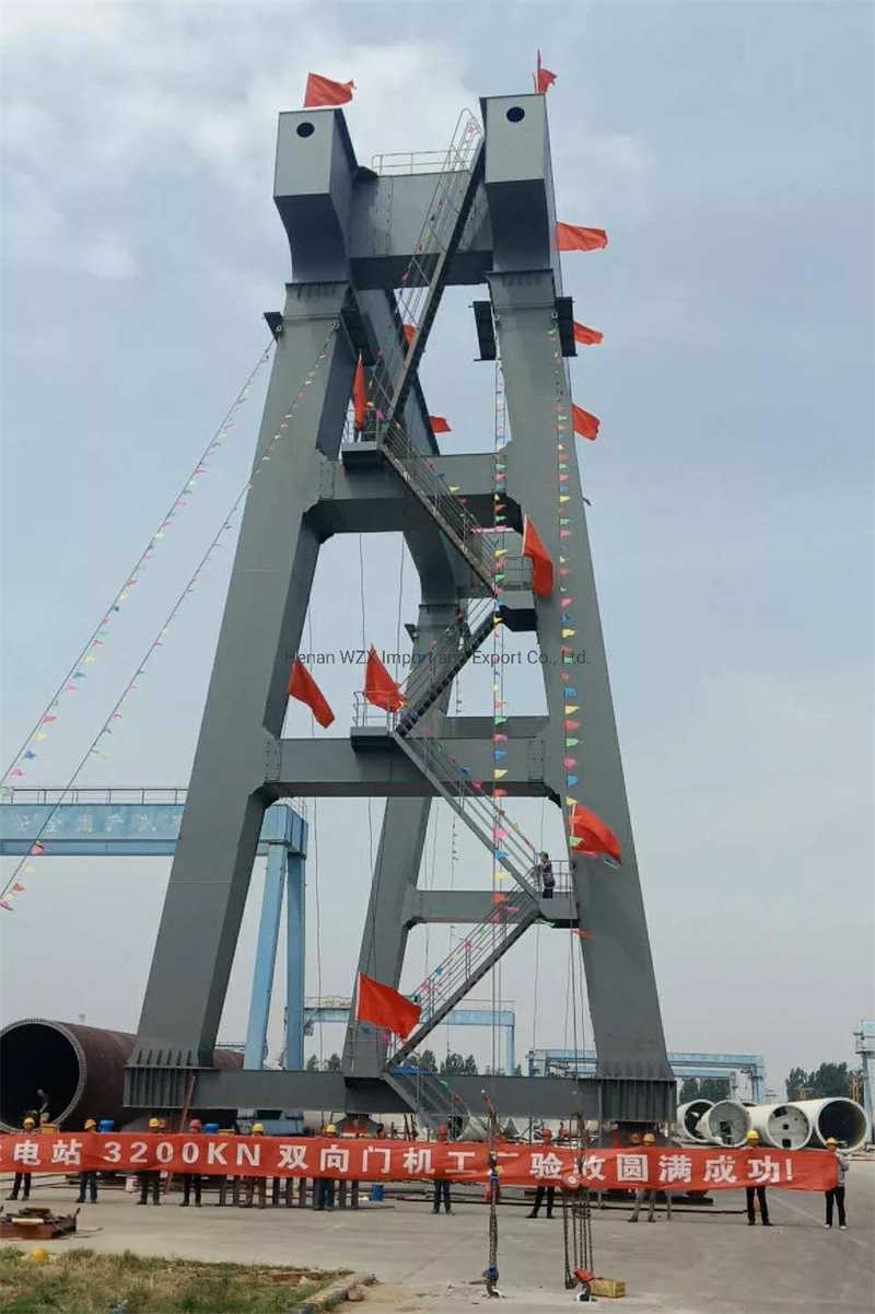32t Main Hook + 5t Aux Hook Gantry Crane | Power Plant Special Design