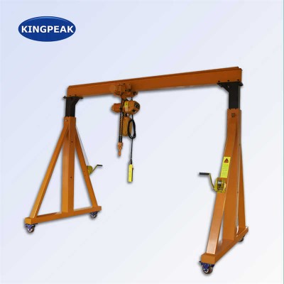 Portable Aluminum Gantry Crane 1 Ton 2 Ton – Lightweight & Corrosion
