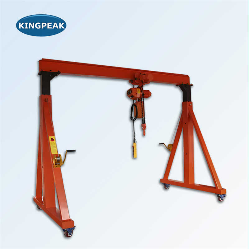 Portable Aluminum Gantry Crane 1 Ton 2 Ton – Lightweight & Corrosion