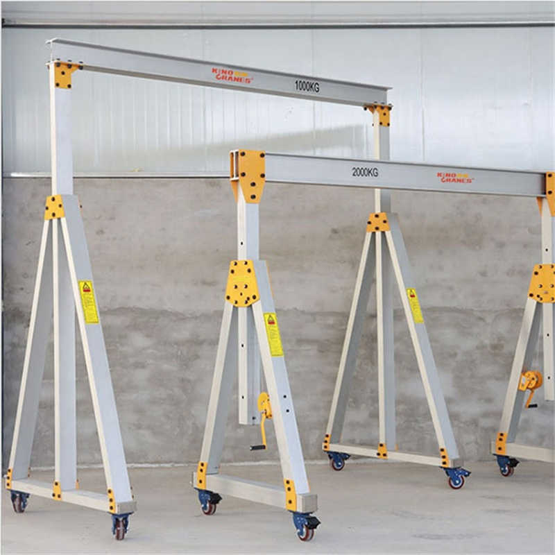 Mobile A-Frame Gantry Crane 2-5 Ton – Fast Dismantling & Compact Storage