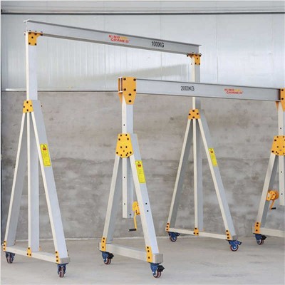 Mobile A-Frame Gantry Crane 2-5 Ton – Fast Dismantling & Compact Storage
