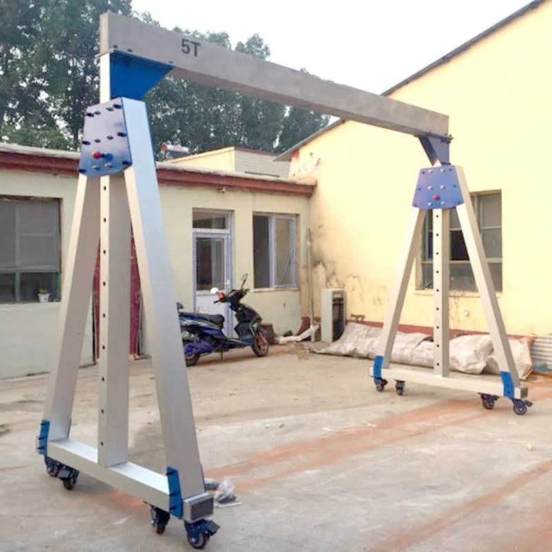 Mobile A-Frame Gantry Crane 2-5 Ton – Fast Dismantling & Compact Storage