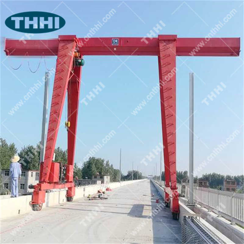 Mobile Shipyard Gantry Crane 5-50 Ton - Flexible Positioning Solution