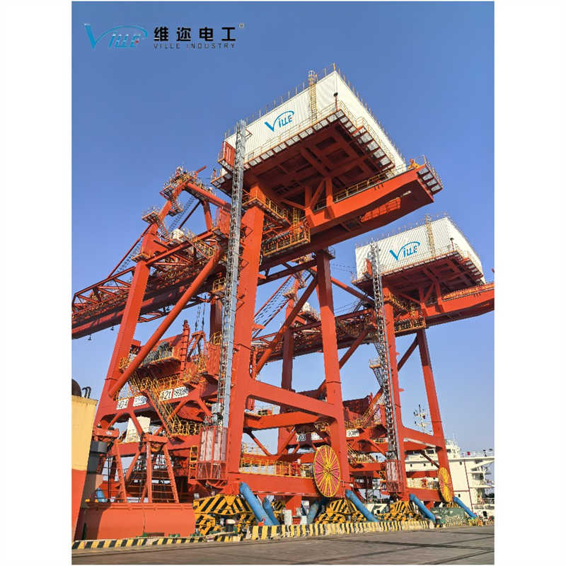 Rail-Mounted STS Crane – Container Handling System for Major Ports