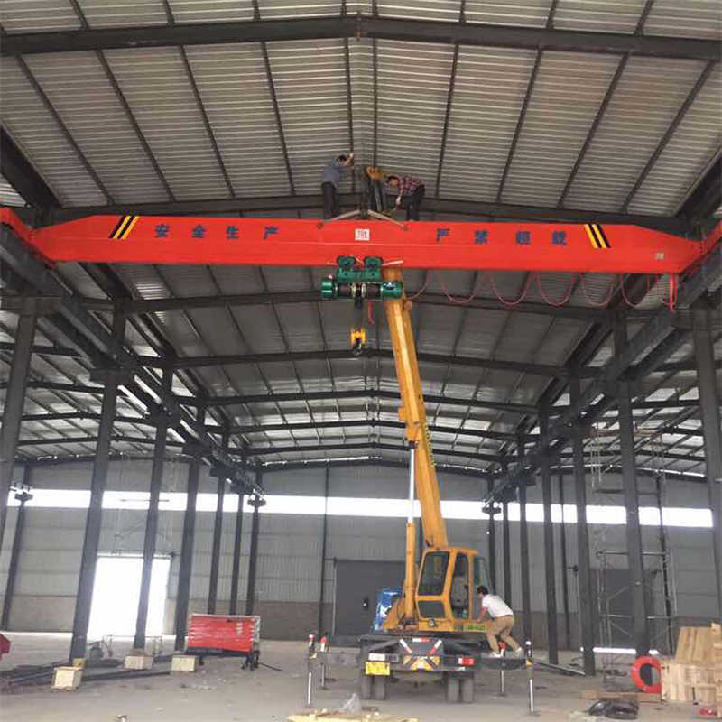 5 Ton Electric Single Girder Overhead Crane – Efficient Workshop Bridge Crane
