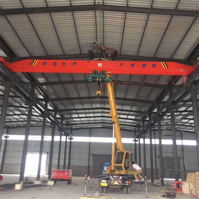 Low Headroom Single Girder Overhead Crane – Space-Saving Workshop Design
