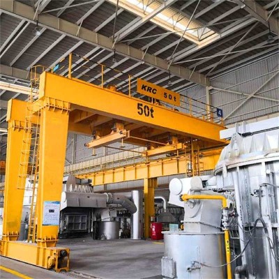 KRC Automated Double Girder Gantry Crane – Smart Control & High Efficiency